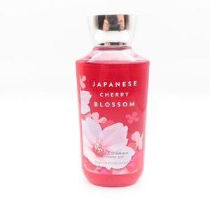 Bath & Body Works Japanese Cherry Blossom Shower‎ Gel Shea Vitamin E 10 fl oz